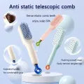 Magic Retractable Comb Self Cleaning Hair Brush Massage Anti-static Hair Smoothing Comb, Suitable for All Hair Types, Unisex Ratings 12