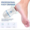 New Electric Foot Grinder For Dead Skin With Usb Automatic Foot Grinder Hard Cracked Skin Foot Callus Remover Foot Pedicure Feet Care Cleaning High Quality